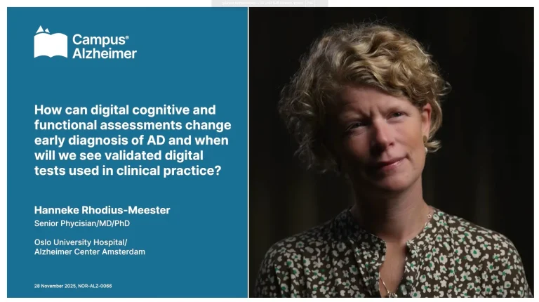 Hur kan digitala kognitiva och funktionella bedömningar förändra tidig diagnostik av Alzheimers sjukdom, och när kan vi förvänta oss att validerade digitala tester används i klinisk praxis?