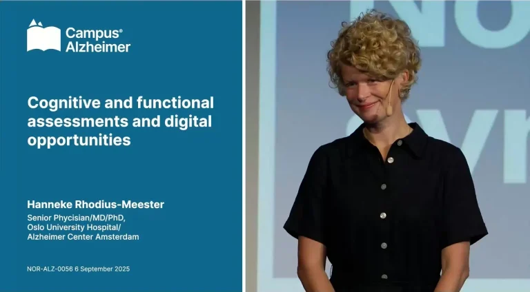 Cognitive and functional assesments and digital opportunities