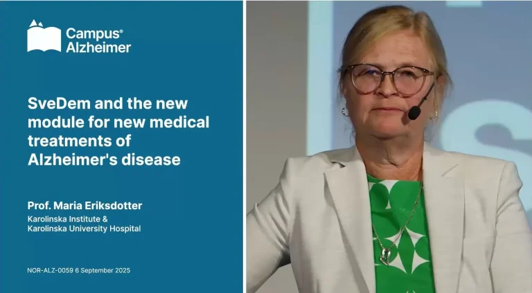 SveDem and the new module for new medical treatments of Alzheimer's disease